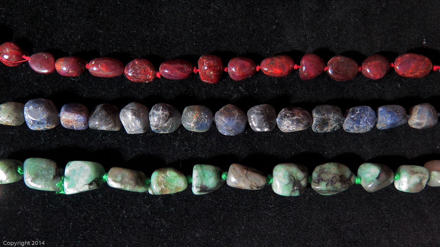 stone bead samples