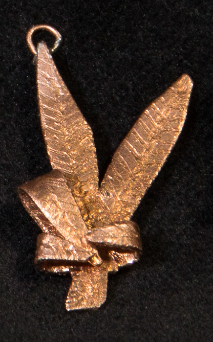 1_ copper peaceleaf pendant
