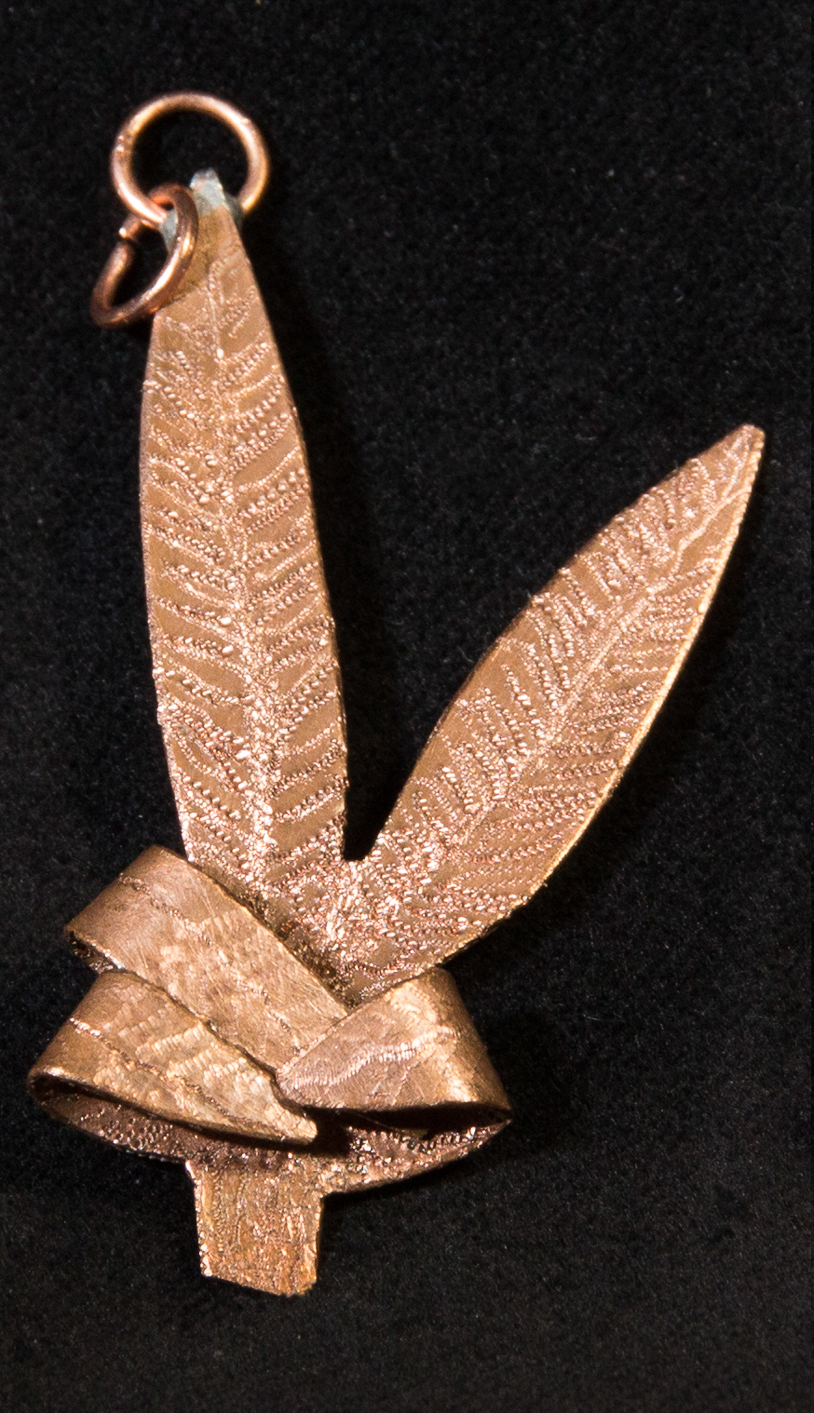 2_ copper pendant